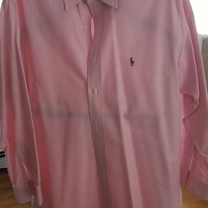 Mens Polo Dress Shirt Size 16-33